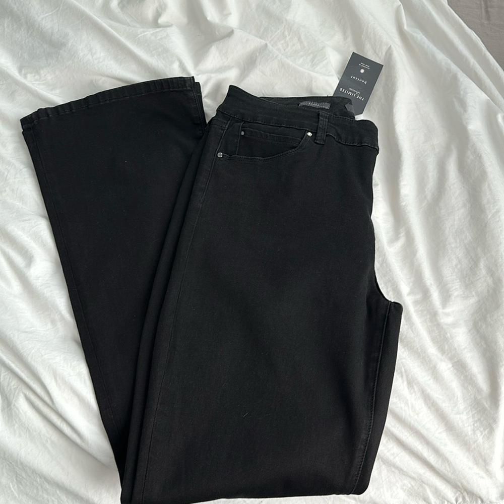 The Limited bootcut black jeans